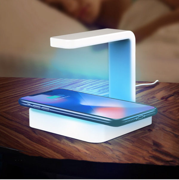 UV sterilizer with wireless charger